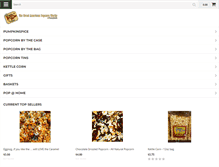 Tablet Screenshot of popcornworks.com